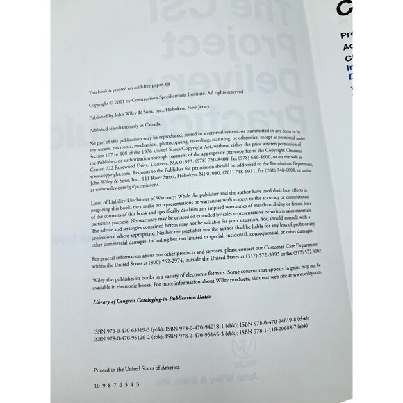 CSI Project Delivery Practice Guide By The Construction Specifications Institute - Picture 7 of 7